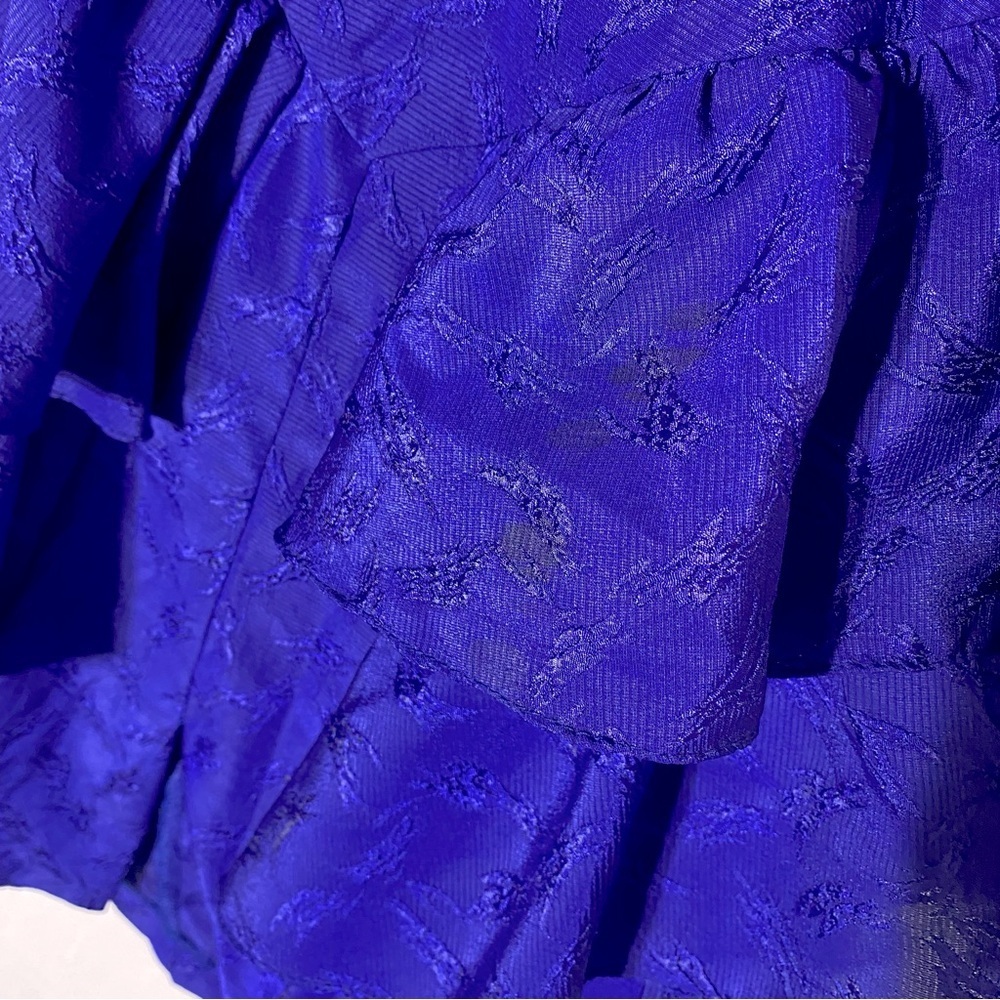 Vintage Sophisticate Purple Cocktail Dress Prom dress Mini Dress 5/6 - Picture 10 of 16